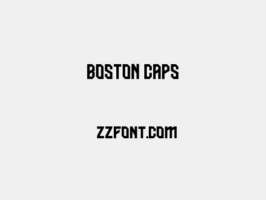 BOSTON CAPS