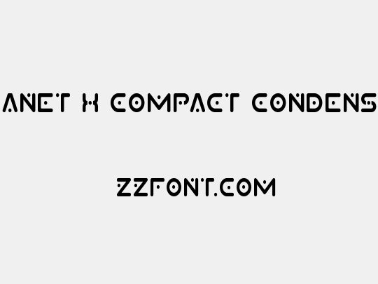 Planet X Compact Condensed