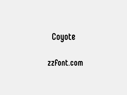 Coyote