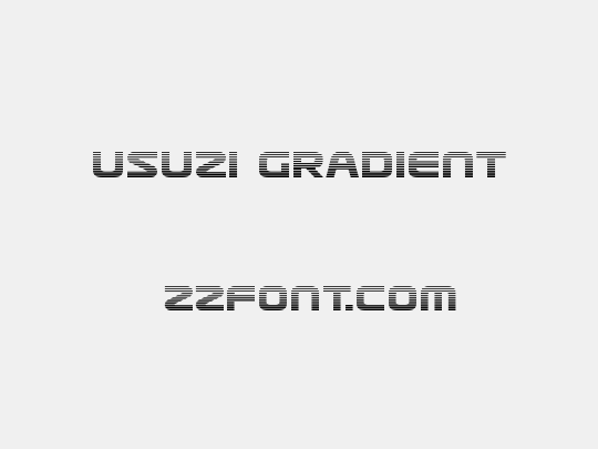 Usuzi Gradient