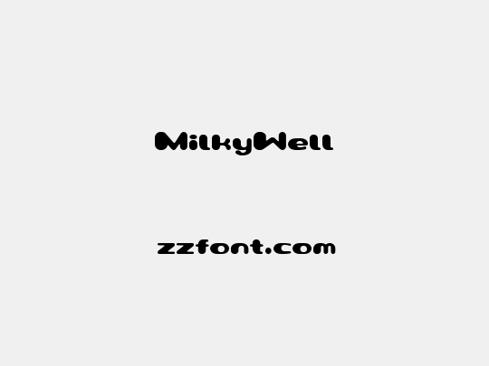 MilkyWell