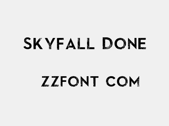SkyFall Done