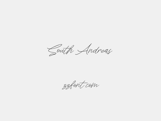 South Andreas