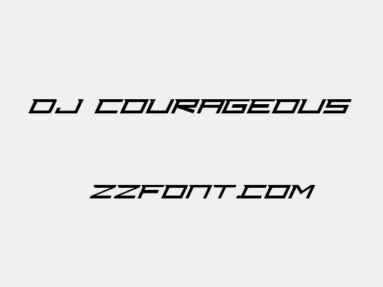 Dj Courageous
