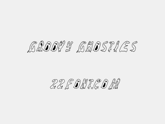 Groovy Ghosties