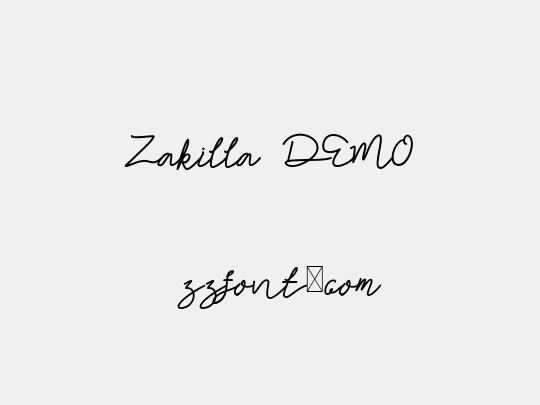 Zakilla DEMO
