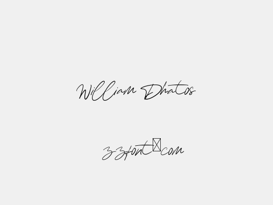 William Dhatos