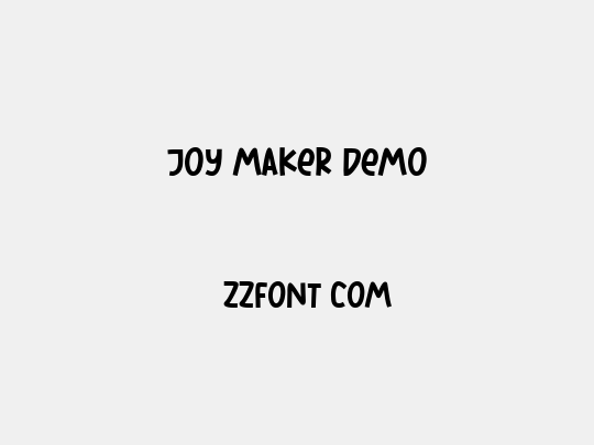 Joy Maker Demo
