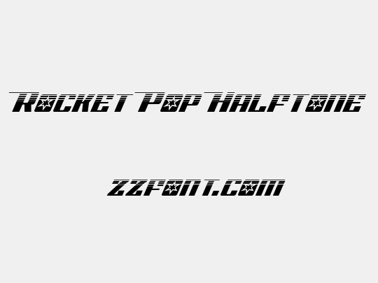 Rocket Pop Halftone