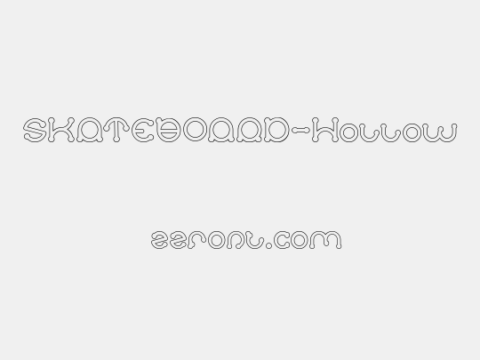 SKATEBOARD-Hollow