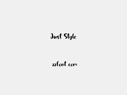 Just Style