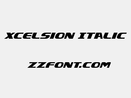 Xcelsion Italic