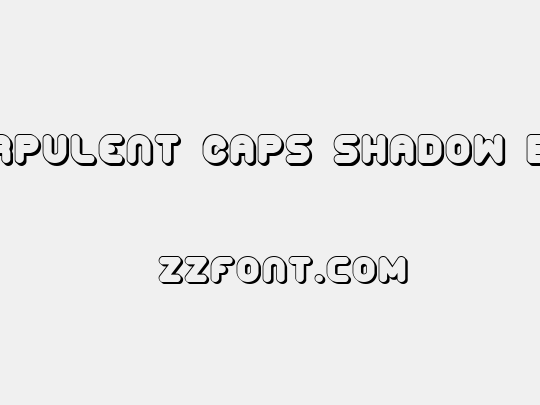 Corpulent Caps Shadow BRK