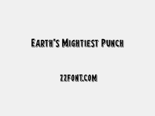 Earth's Mightiest Punch