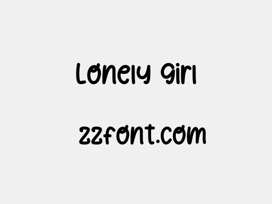 Lonely Girl