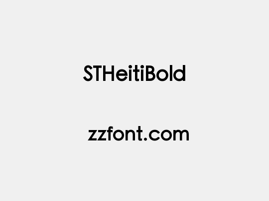 STHeitiBold