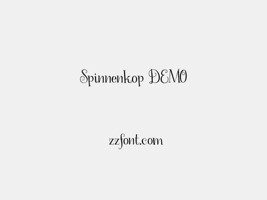 Spinnenkop DEMO