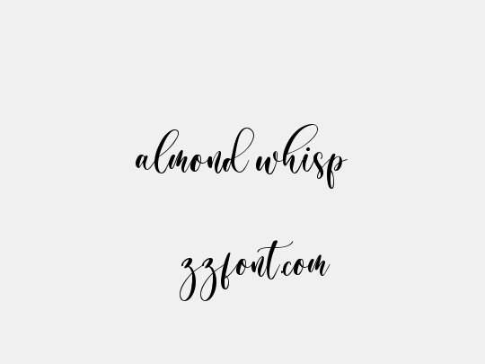 almond whisp