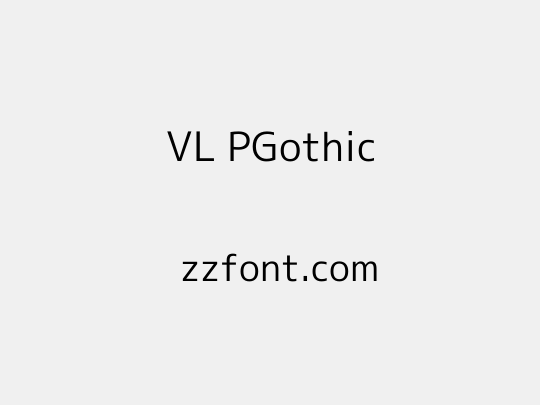 VL PGothic