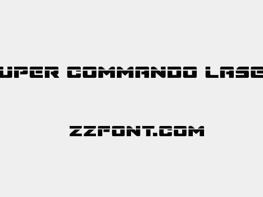Super Commando Laser