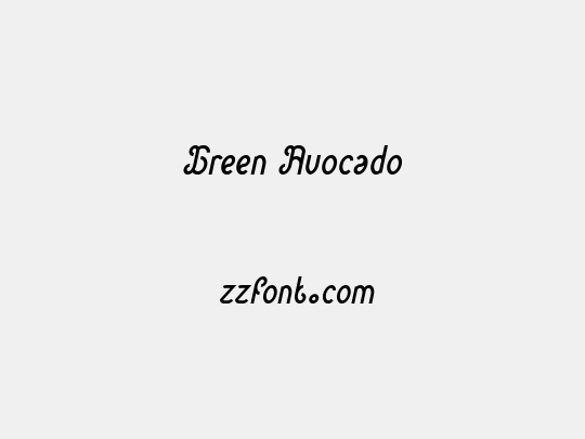 Green Avocado