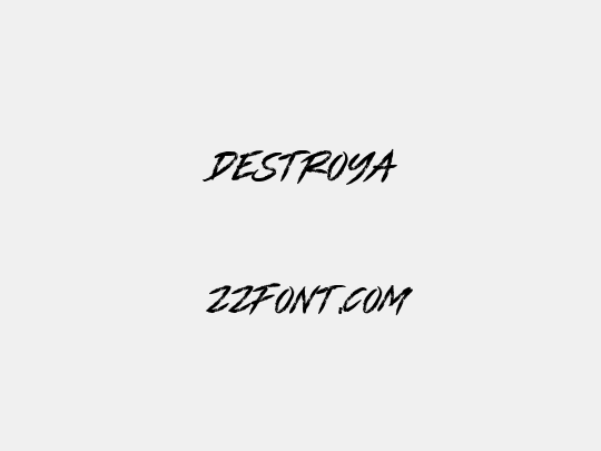 DESTROYA