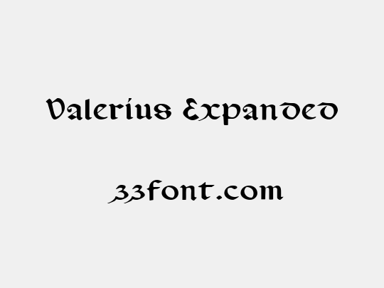 Valerius Expanded