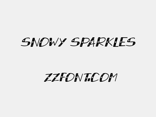 Snowy Sparkles