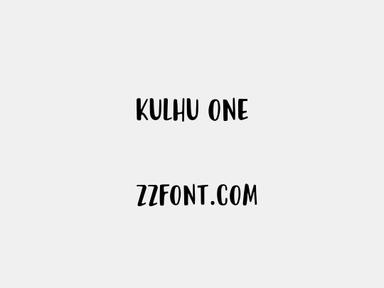 Kulhu One