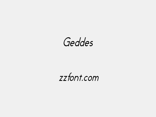Geddes