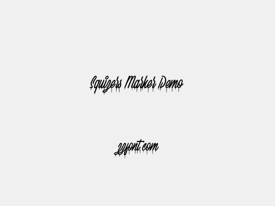 Squizers Marker Demo