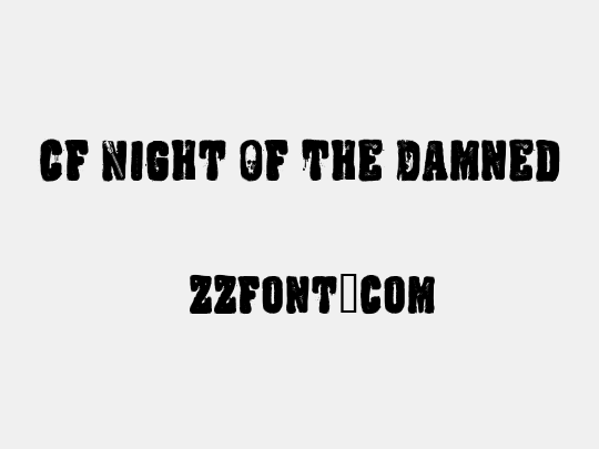 CF Night Of The Damned