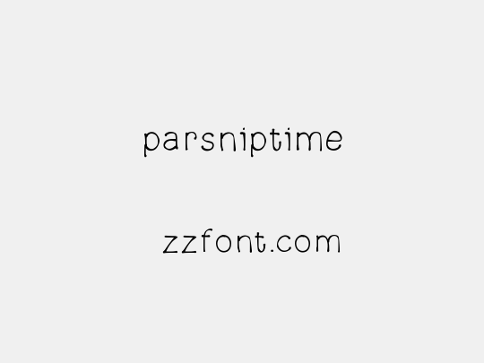 parsniptime