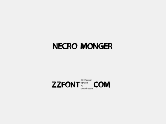 Necro Monger