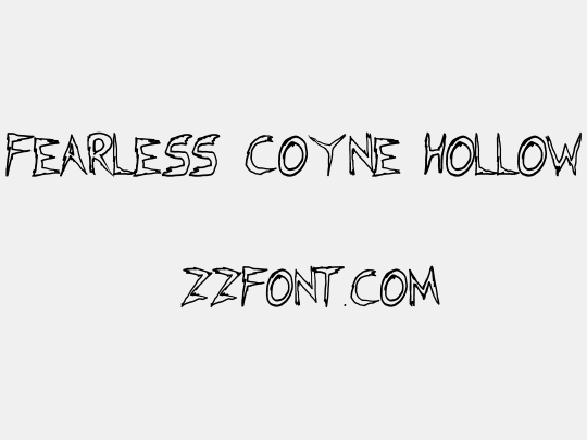 Fearless Coyne Hollow