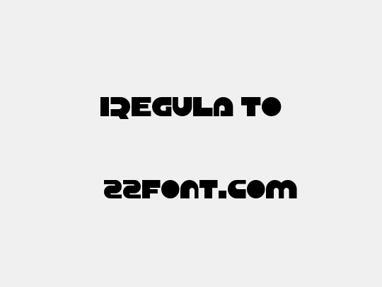 Iregula To