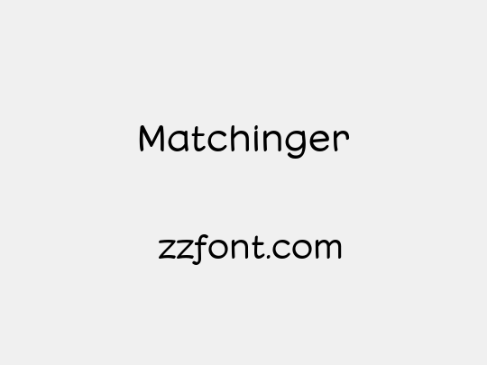 Matchinger