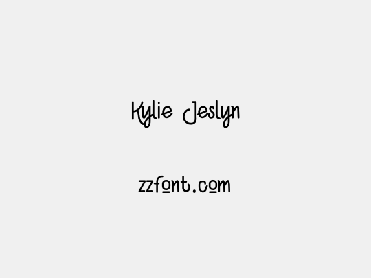 Kylie Jeslyn