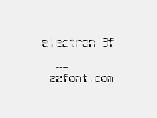 electron 8f