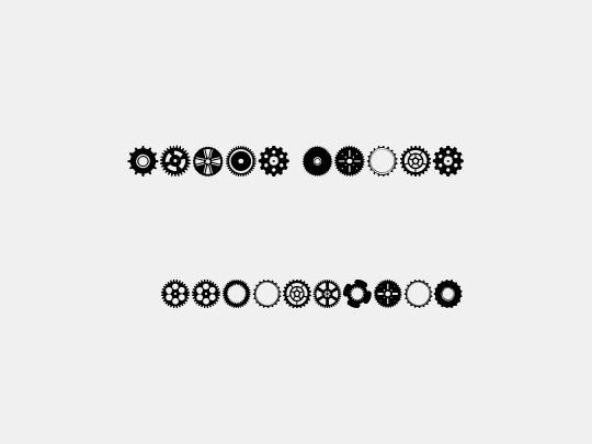 Gears Icons