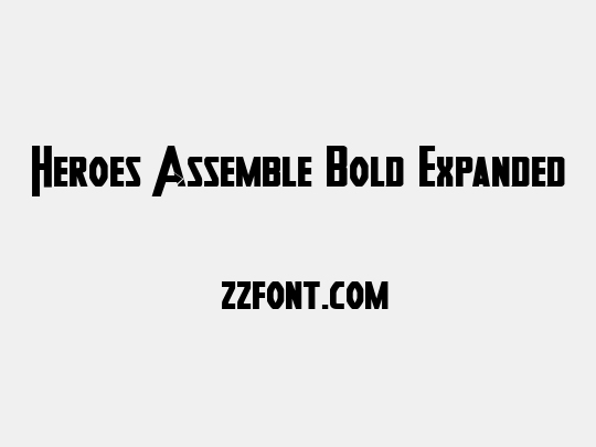 Heroes Assemble Bold Expanded