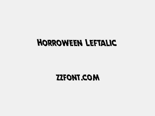 Horroween Leftalic