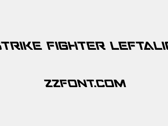 Strike Fighter Leftalic