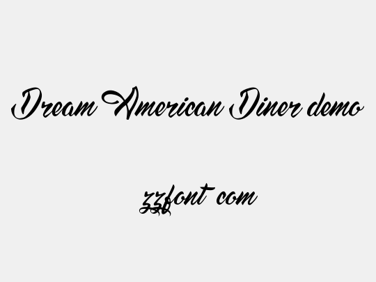 Dream American Diner demo