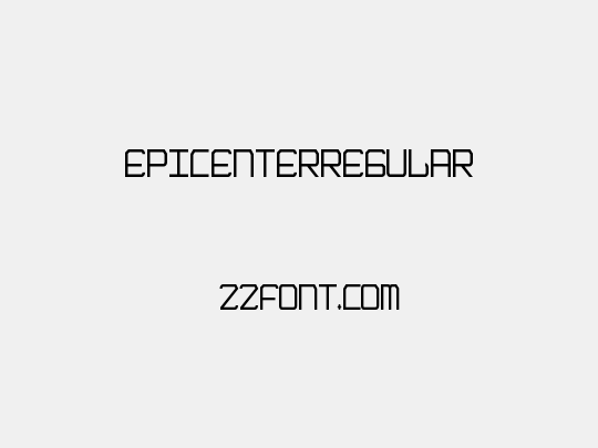 EpicenterRegular