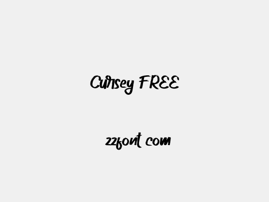 Cursey FREE