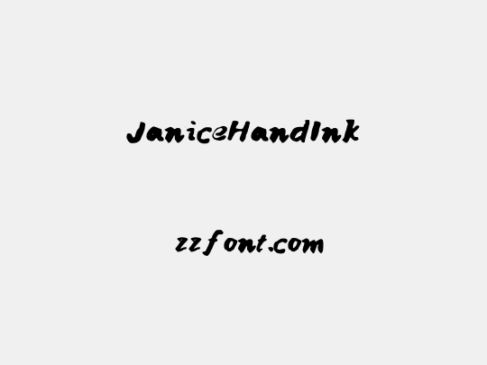 JaniceHandInk
