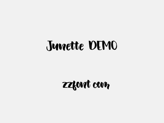 Junette DEMO