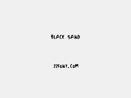 Black Sand