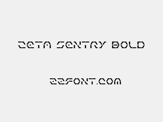 Zeta Sentry Bold